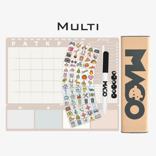 Šeimos MULTI mėnesio planavimo kalendorius