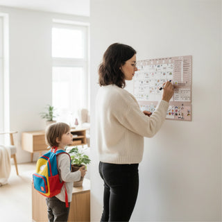 Šeimos MULTI mėnesio planavimo kalendorius