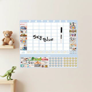 Ugdymo Lenta 2 vaikams - "Magnetinė vaikų elgesio ugdymo lenta"