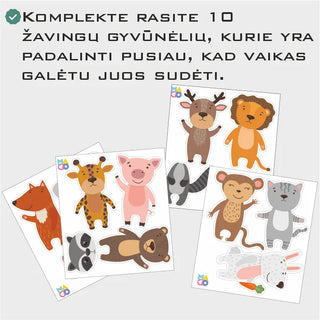 Premium Magnetinė Lenta Vaikams NAMAS