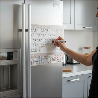 Šeimos MULTI mėnesio planavimo kalendorius