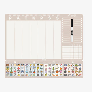 Šeimos savaitės planavimo kalendorius