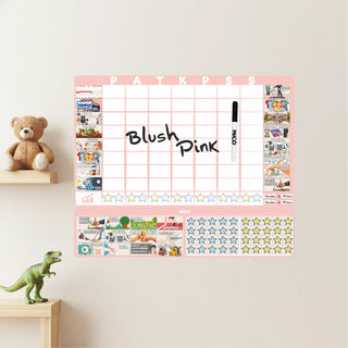 Ugdymo Lenta 2 vaikams - "Magnetinė vaikų elgesio ugdymo lenta"