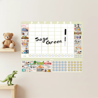 Ugdymo Lenta 2 vaikams - "Magnetinė vaikų elgesio ugdymo lenta"