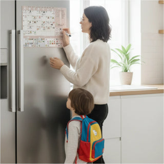 Šeimos MULTI mėnesio planavimo kalendorius