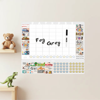 Ugdymo Lenta 2 vaikams - "Magnetinė vaikų elgesio ugdymo lenta"