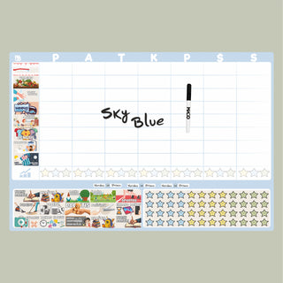 Ugdymo Lenta 3 vaikams - "Magnetinė vaikų elgesio ugdymo lenta"