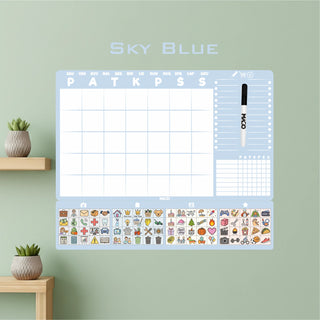 Šeimos MULTI mėnesio planavimo kalendorius